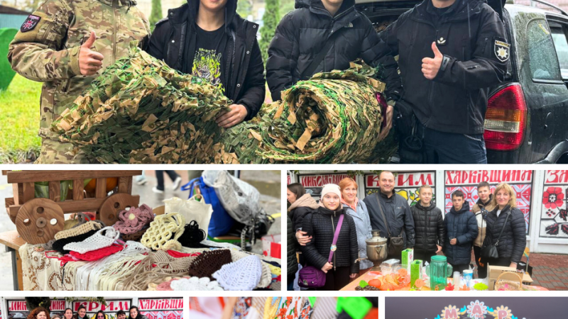 У трьох вінницьких ліцеях відбулися благодійні ярмарки для підтримки українських захисників