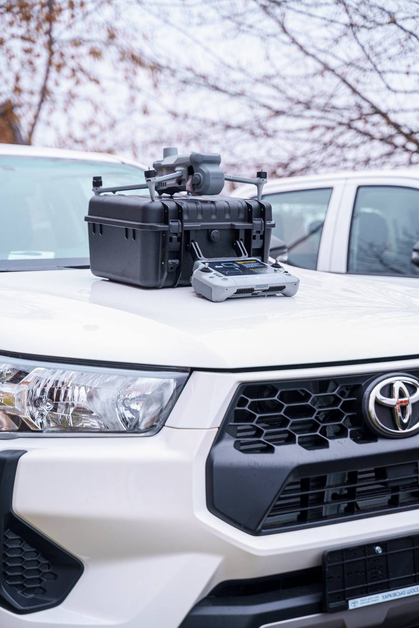 Міжрегіональний координаційний штаб передав захисникам позашляховики та безпілотники