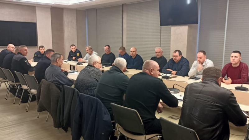 У Вінницькій міській раді відбулася робоча нарада за участі представників ДСНС