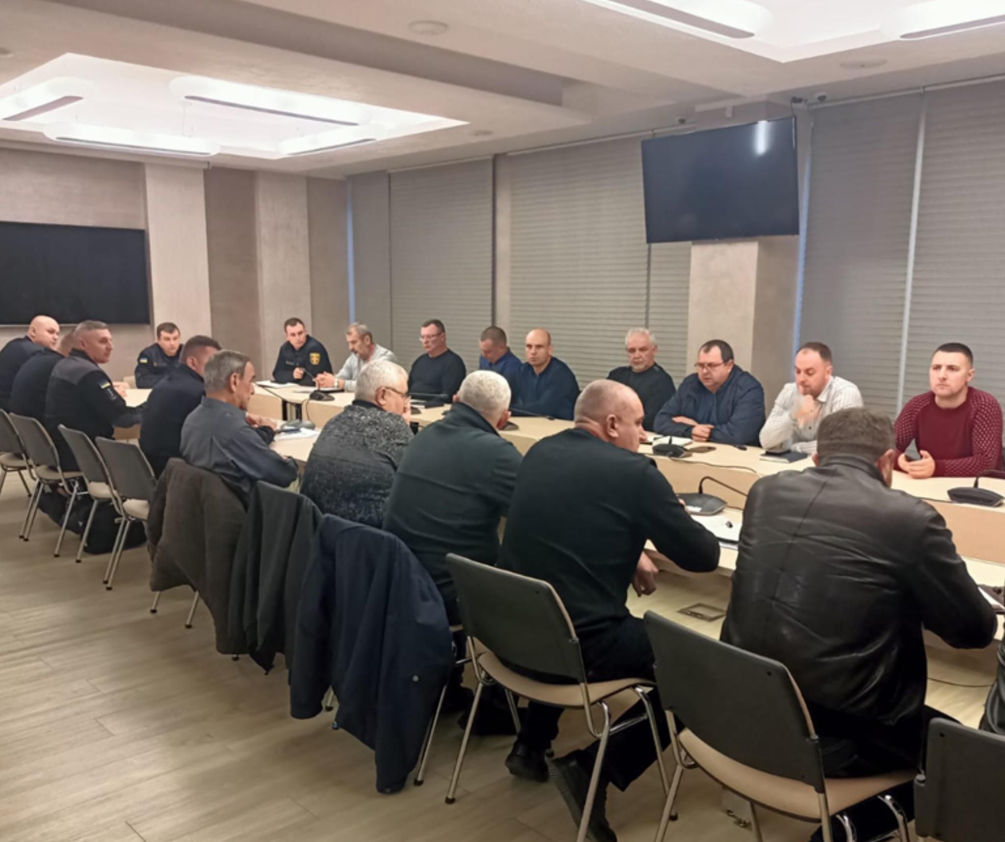 У Вінницькій міській раді відбулася робоча нарада за участі представників ДСНС