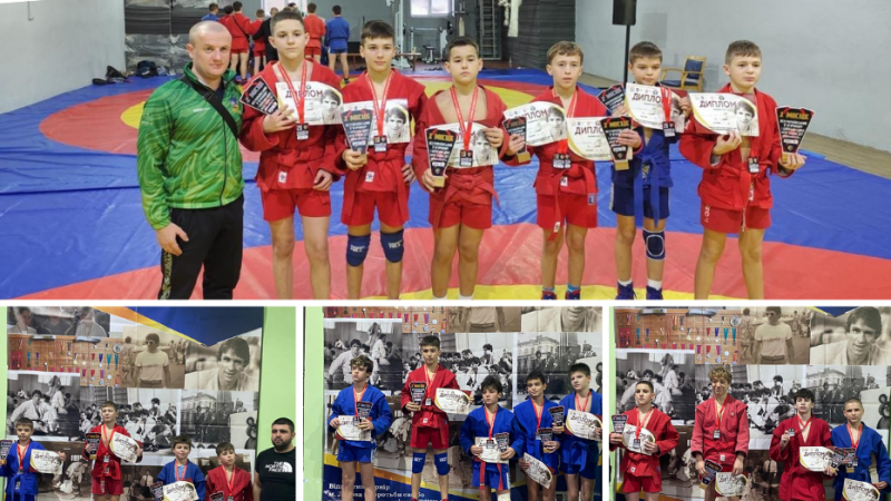 Самбісти Вінницької МДЮСШ №5 здобули на турнірі чотири золоті та дві срібні медалі