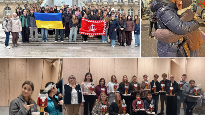 Тридцятеро дітей Героїв із Вінниці поїхали на відпочинок до французького міста-побратима Нансі