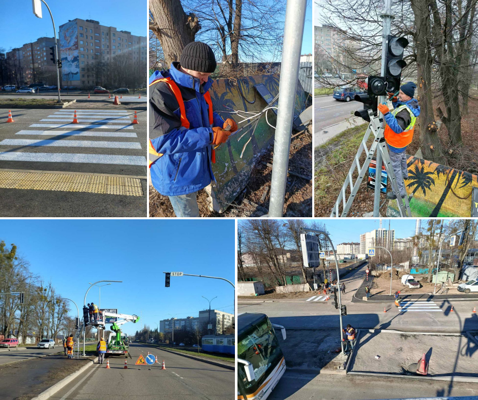 На Барському шосе облаштовують регульований пішохідний перехід для підвищення безпеки