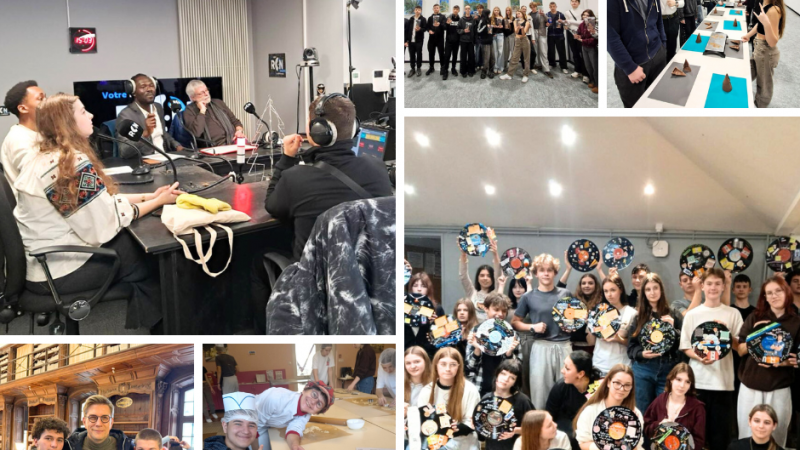 Тридцятеро дітей Героїв із Вінниці повернулися з освітньої поїздки до Франції