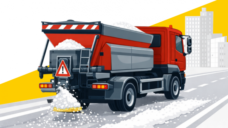 Комунальники розчищають шляхи від снігу та проводять протиожеледні роботи