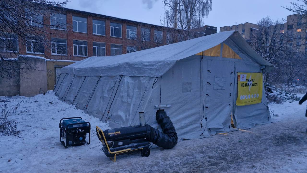 Де у Вінниці знайти Пункти Незламності під час блекауту: тепло, світло та зв’язок