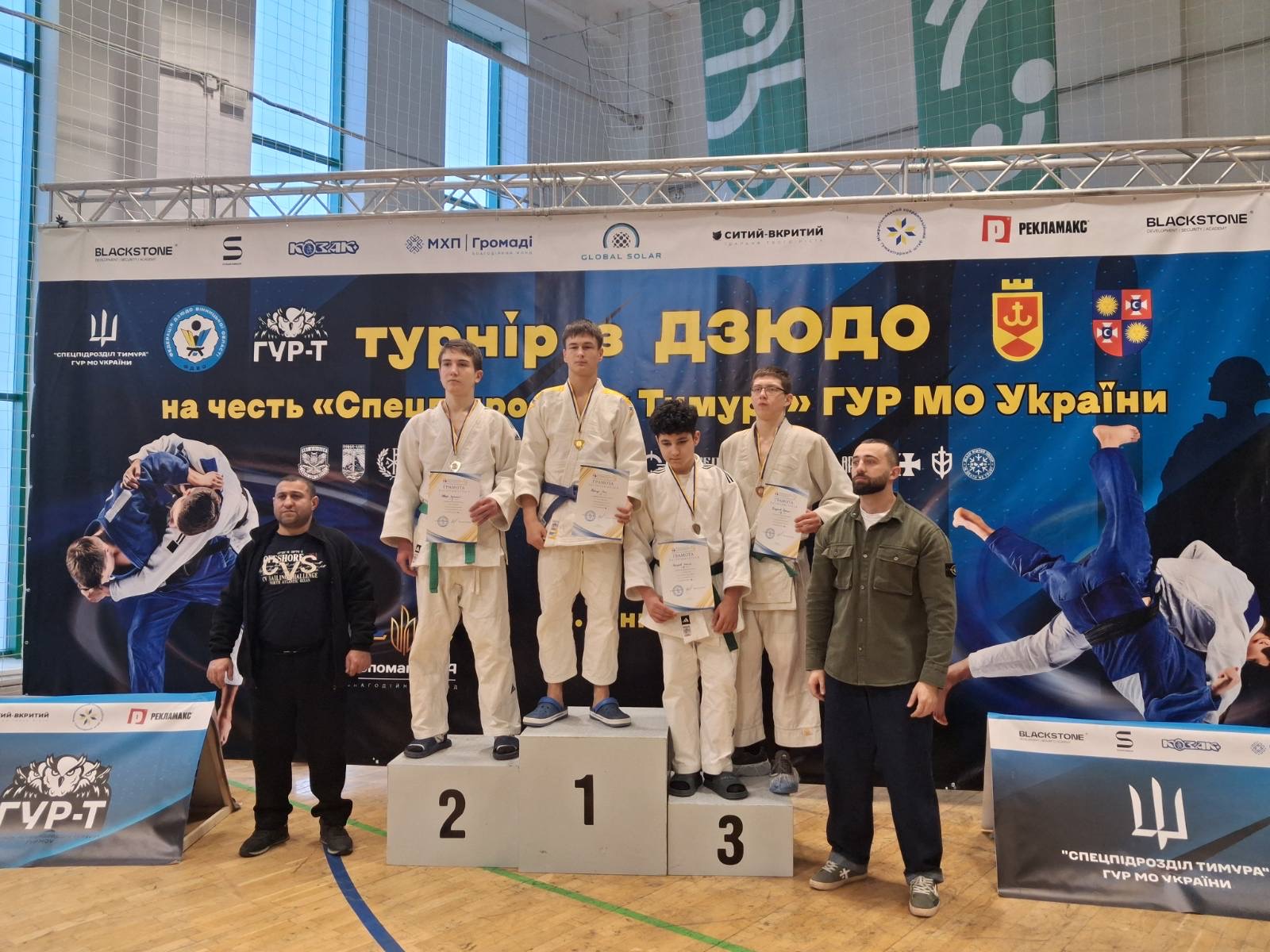 Юні дзюдоїсти Вінницької МДЮСШ №5 здобули 10 нагород на чемпіонаті області