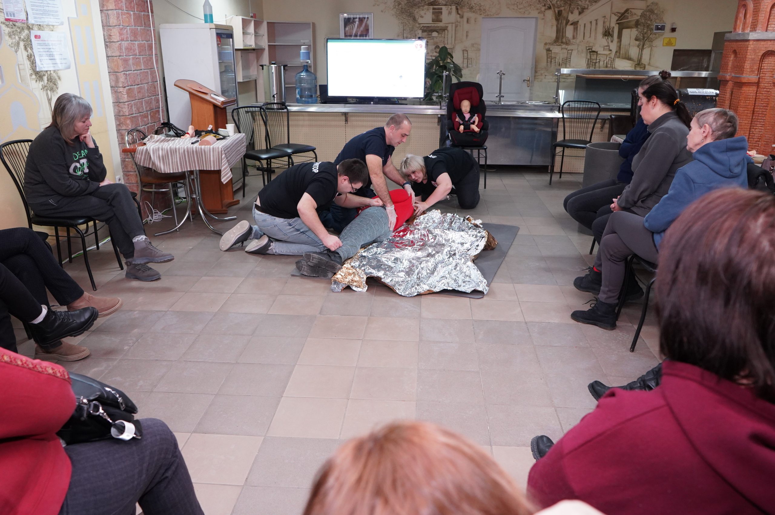 Голови правлінь 29 вінницьких ОСББ опанували навички домедичної допомоги