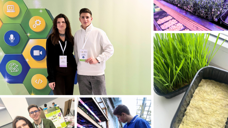 Вінницький школяр виборов «бронзу» на GENIUS Olympiad Ukraine завдяки дослідженню мікрозелені