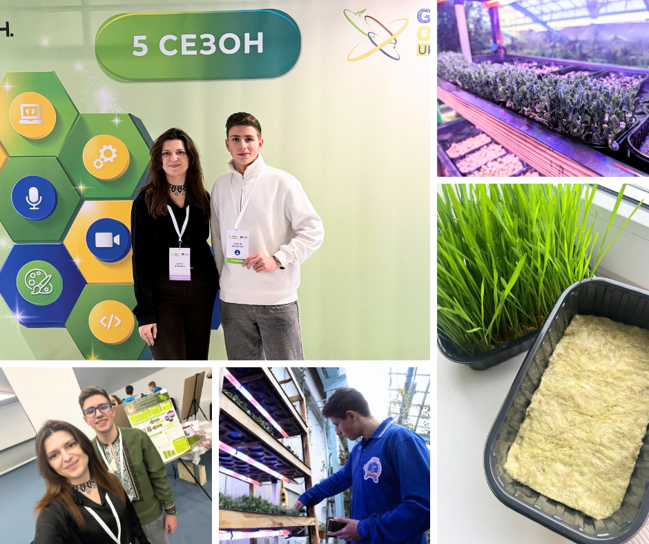 Вінницький школяр виборов «бронзу» на GENIUS Olympiad Ukraine завдяки дослідженню мікрозелені