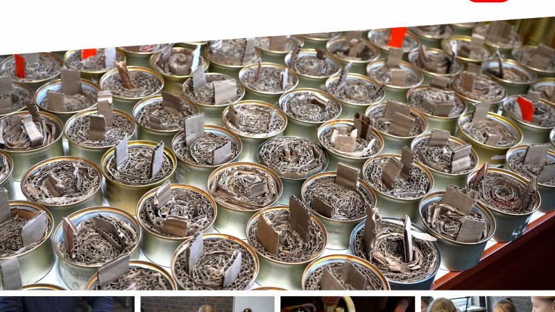 У VinSmart Центрі з турботою виготовляли окопні свічки для захисників і захисниць