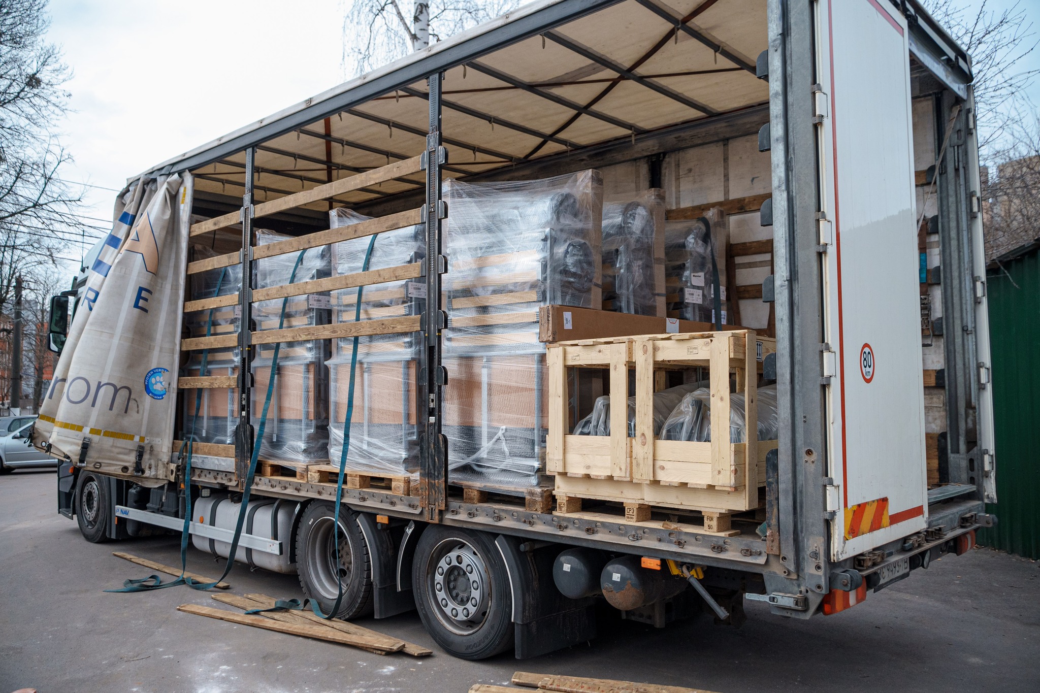 До Вінниці надійшла чергова партія гуманітарної допомоги від міста-партнера Мюнстер