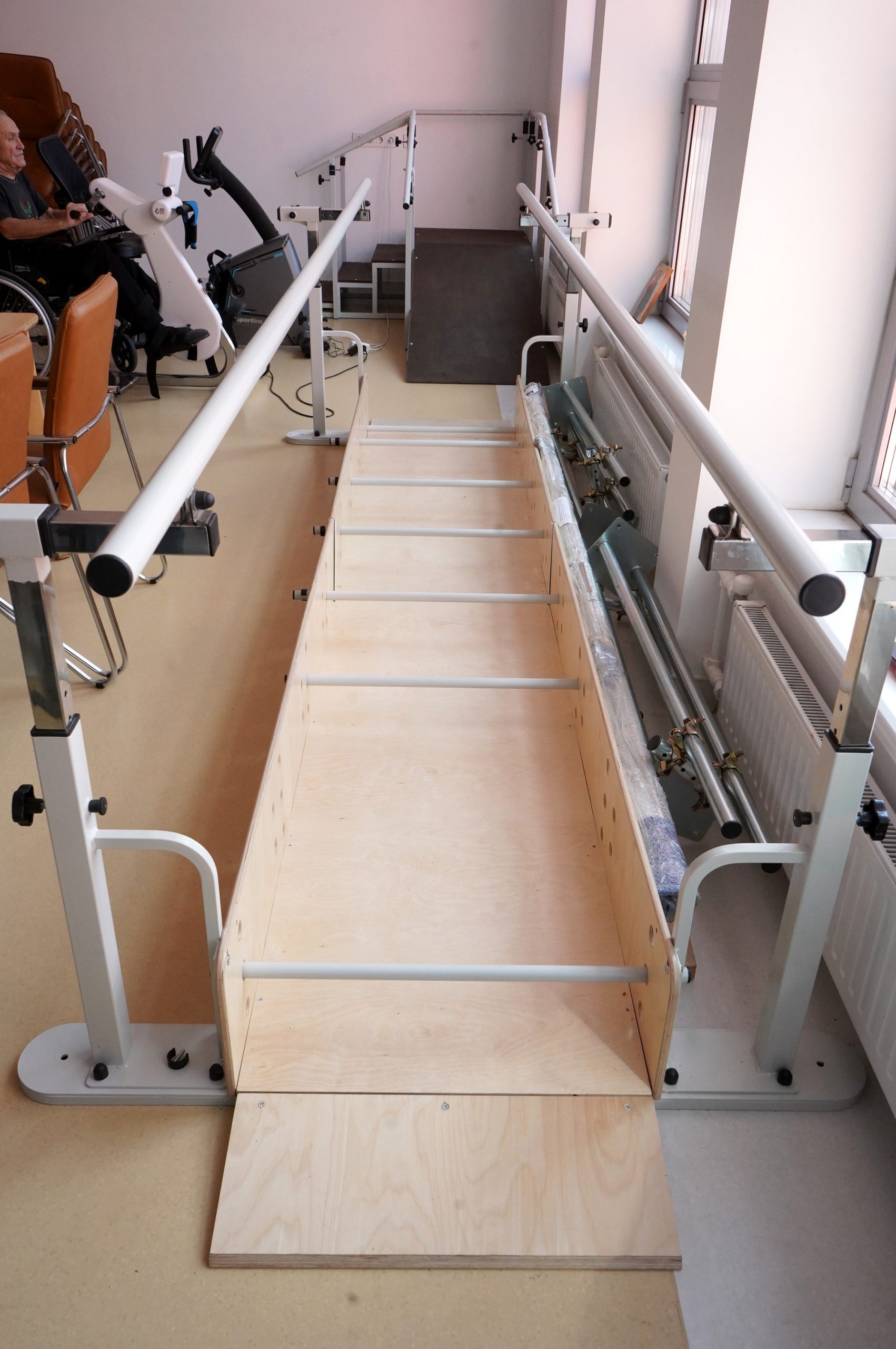 У Вінницькій лікарні швидкої медичної допомоги встановили нове реабілітаційне обладнання