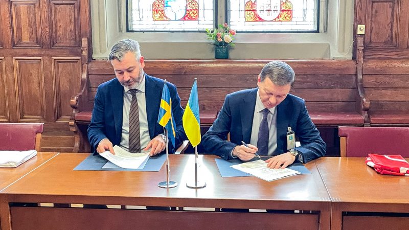 Міський голова Вінниці та мер Гельсінгборга підписали угоду про партнерство між містами