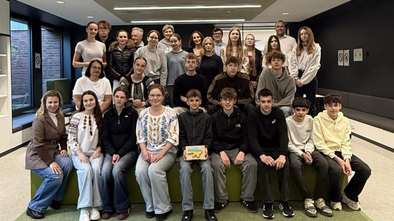 Учнівський актив Вінниці побував у німецькому місті-партнері Мюнстері