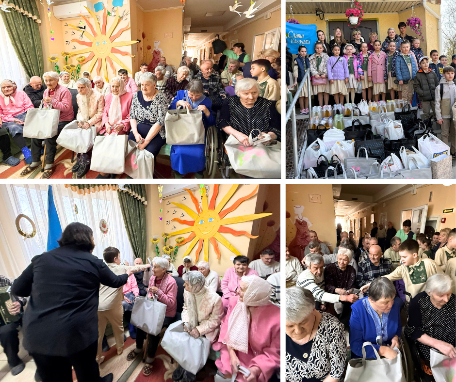 Учні ліцею №2 спільно з VinPatriot відвідали людей поважного віку