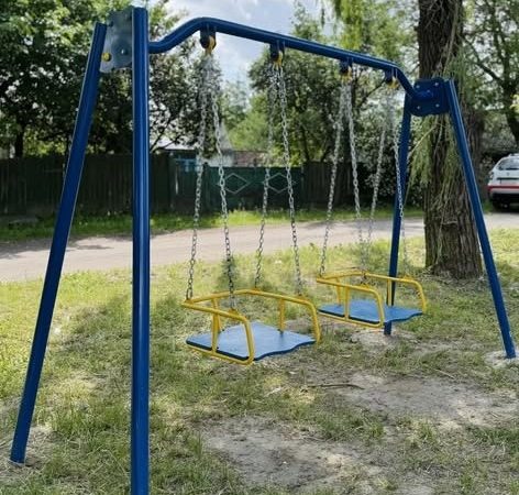 у Вінницько-Хутірському окрузі завершили ремонт дитячих майданчиків