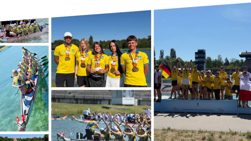 Вінницькі веслувальники вибороли 13 золотих медалей на чемпіонаті Європи з веслування на човнах «Дракон»