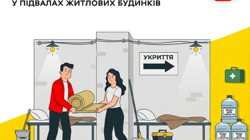 У Вінниці мешканцям допомагатимуть облаштовувати укриття у підвалах будинків