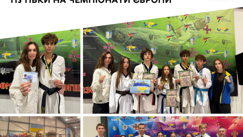 Вісім медалей і дві путівки на Євро: вінницькі тхеквондисти здобули нагороди на відборі