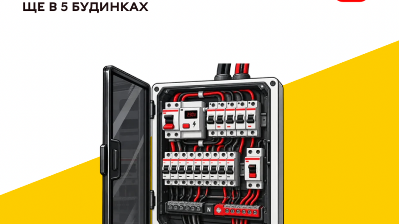 Підготовка до зими: у п'яти багатоповерхівках Вінниці коштом бюджету оновили будинкові електромережі