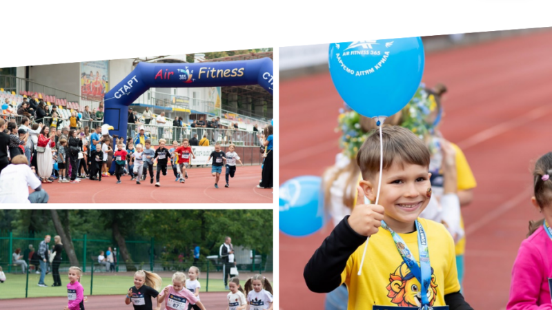 У Вінниці 400 дітей фінішували у восьмому Vinnytsia Kids Race: діти Захисників бігли безкоштовно
