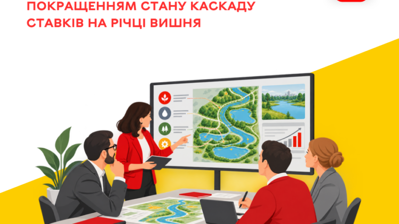 Вишенське озеро потребує спільної роботи з сусідньою громадою: виконком схвалив текст меморандуму