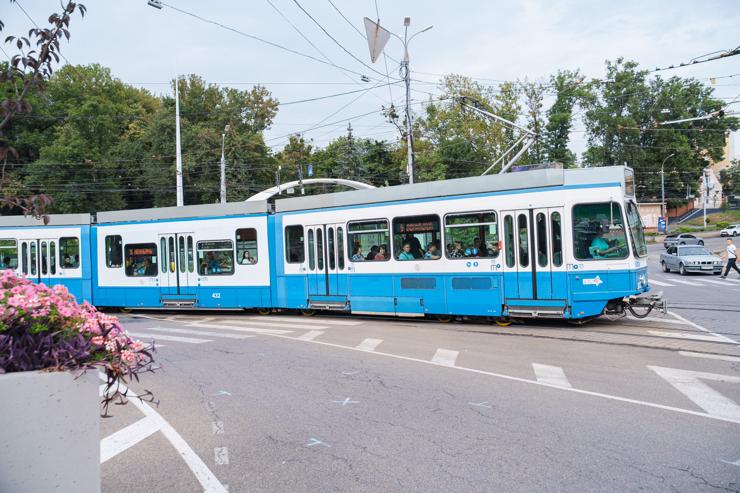 Ще один Tram 2000 розпочав курсувати вулицями Вінниці