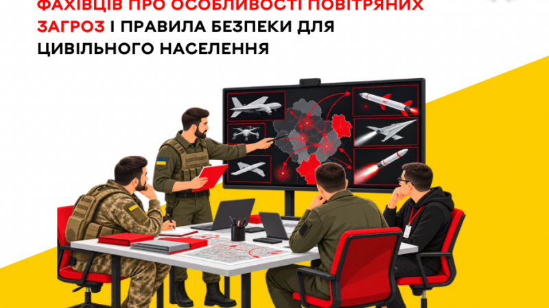 У Вінниці під час повітряної тривоги не можна нехтувати укриттями: роз’яснення щодо дронів і ракет