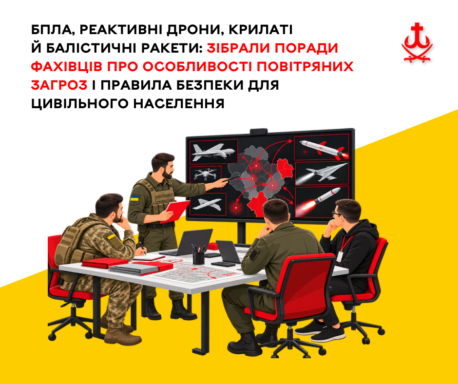 У Вінниці під час повітряної тривоги не можна нехтувати укриттями: роз’яснення щодо дронів і ракет