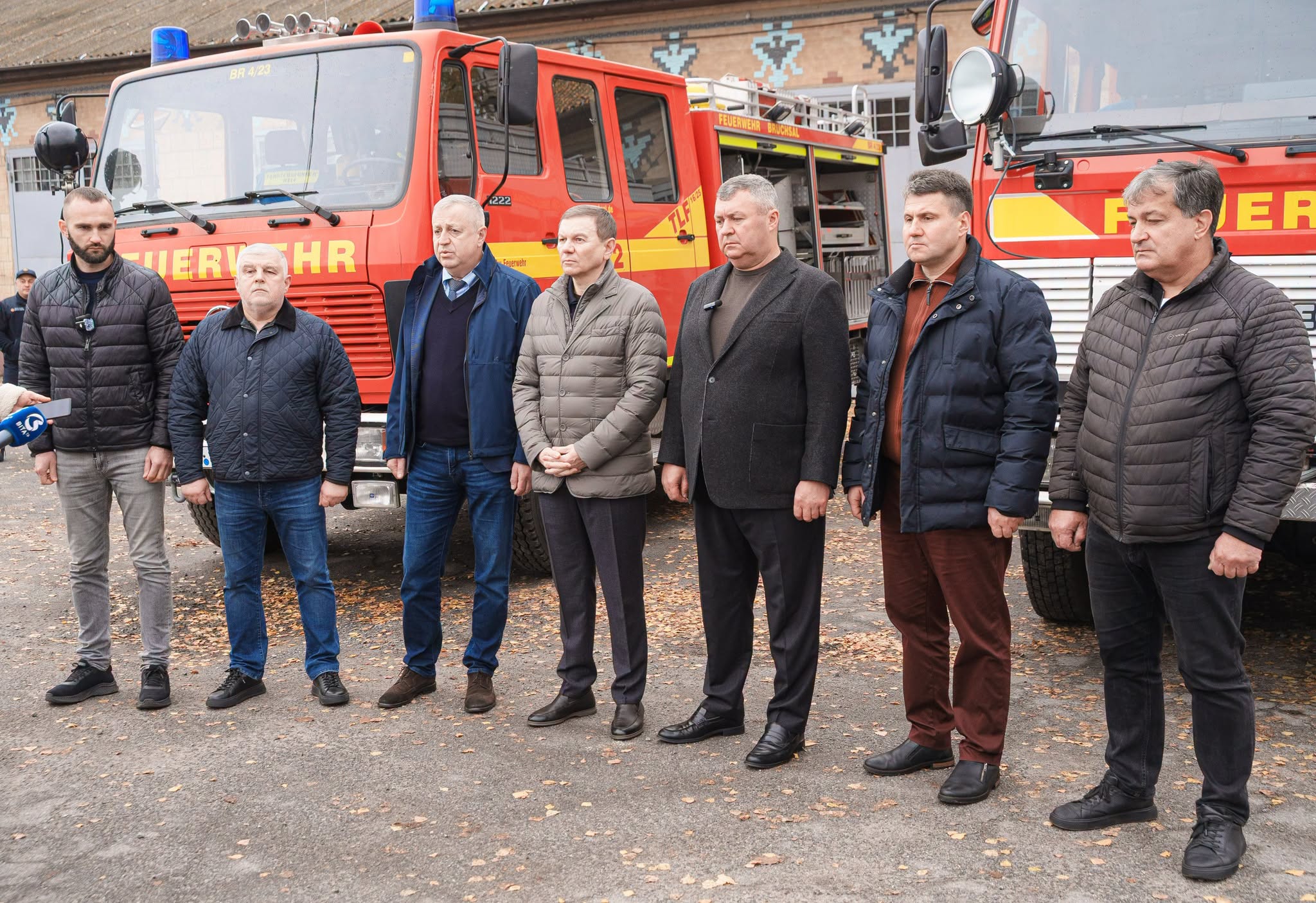 Дві громади Вінниччини отримали пожежні автомобілі з Карлсруе