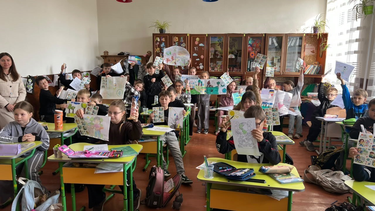 Юні вінничани з сіл дізналися, як щоденні звички впливають на клімат