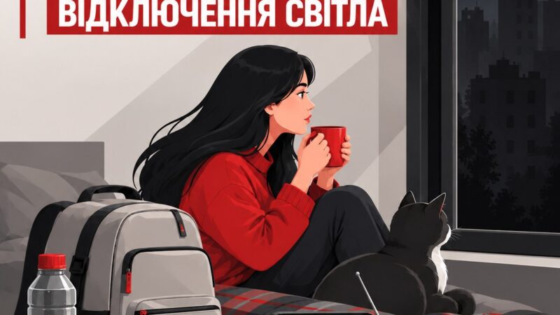 Радіо 101,8 FM і три літри води на день: що підготувати на випадок тривалих відключень