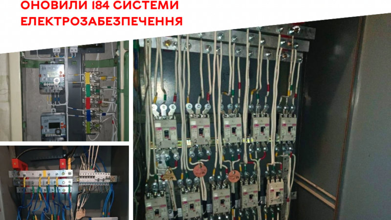 У 184 вінницьких багатоповерхівках оновили внутрішні електромережі